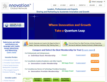 Tablet Screenshot of innovationglobalnetwork.com